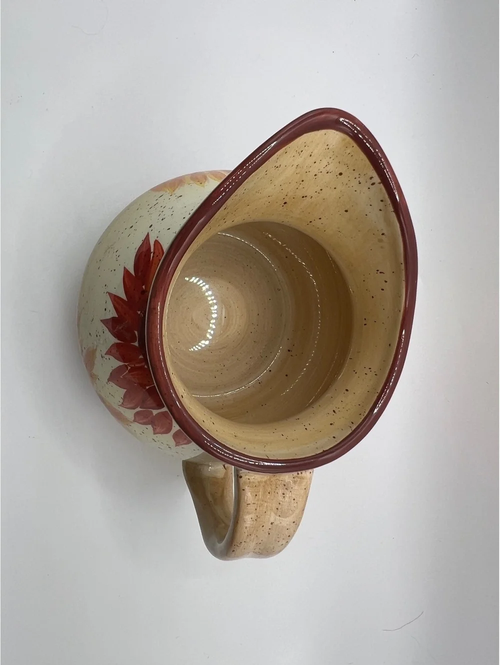 Evening Sun Fall Sunflower Autumn Thanksgiving Pfaltzgraff Creamer 5 1/2” tall
